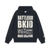 Sudadera con capucha y estampado de letras retro americana desgastada para hombre y mujer, Nueva marca de moda nacional de otoño e invierno Sudadera con capucha para pareja