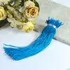 Pulsera semiacabada DIY y cordón de nudo tejido a mano con cuentas y cierre de seguridad, cordón rojo para el año del zodiaco, en stock