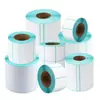 Papel para Impressão de Etiquetas Térmicas à Prova de Três Provas Papel Térmico Autoadesivo para Etiquetas Superfície Digital Etiqueta Colorida em Branco Papel para Pesagem Atacado