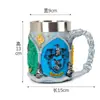 Caneca Harry Potter Castelo Caneca emblema da faculdade Caneca tema periférico de Hogwarts presente presente de aniversário