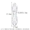 Prata Esterlina S925 Pequeno Sino Vajra Pilão Espaçadores Contas Estilo Chinês Retro Instrumento Ritualístico Tibetano Acessórios para Pulseira DIY Feita à Mão