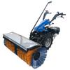 Pequeña barredora de nieve manual para empujar propiedad comunitaria Limpiador de nieve para carretera Lanza nieve Empuja nieve Tres en uno Multifunción quitanieves