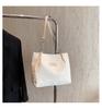 Bolso Tote Casual de Verano de Gran Capacidad para Mujer 2024 Nueva Moda Bolso de Hombro Fresco Bolso de Hombro Texturizado