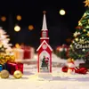 Porta lápices de Santa Claus con luz nocturna, nuevo producto transfronterizo, decoración creativa para Nochebuena, regalo para niños, venta al por mayor