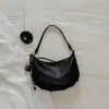 Bolsa estilosa de nicho Shuai Mi Jia para mulheres, novo modelo de verão 2026, bolsa simples tipo bolinho de ombro, bolsa de ombro e transversal