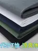 Camiseta de manga corta de seda de hielo, fresca y sedosa para el verano, ropa de seda de morera para hombre, estilo coreano, holgada y fina, camiseta de manga corta para hombre