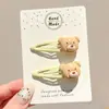 Pinzas para el pelo elegantes y exquisitas, nuevo modelo 2026, lindas pinzas BB coreanas, pinzas para flequillo, pasadores laterales de dopamina para mujer