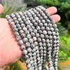 Piedra Azul Natural Popular Tianshan Cuentas Sueltas Mate Accesorios para Joyería Productos Semiacabados Venta al por mayor de Fábrica Amazon Aliexpress