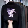 Y2314# camiseta de manga larga para niña otoño e invierno camiseta interior nueva de otoño para niños camiseta de dibujos animados estilo occidental de otoño moda