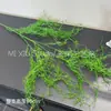 Hierba Aérea Artificial de Moda, Barba de Viejo, Flores Artificiales, Plantas Verdes, Juncia, Hierba Barba de Dragón, Arreglo Floral de Plástico Decoración, Venta al por Mayor para Bodas