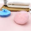 Escova para Lavar Cabelo para Cuidados com o Cabelo, Massageador de Cabeça de Silicone para Adultos, Coçador para Barbearias, Pente de Massagem em Estoque para Adultos para Prevenir a Queda de Cabelo