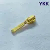 Cremallera Ykk No. Cremallera de 3 Dientes Metálicos con Deslizador de Bloqueo Automático para Bolsas, Bolsillos y Ropa, con Deslizador Antideslizante