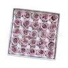 Su Fei Rosa Dia dos Namorados Buquê de Flores de Sabão DIY Rosa Artificial Eterna Material de Embalagem para Caixa de Presente de Florista