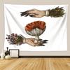 Serie de brujas de fábrica directa impresión digital tapiz decoración del hogar tela de fondo para colgar en la pared toalla de playa manta para sentarse