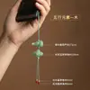 Chaveiro de Pedra de Cristal Natural Runya, Pingente de Celular Anti-Perda, Cordão Chaveiro Desmagnetizador de Cascalho Atacado