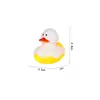 Halloween Vinil Pato Amarelo Brinquedo Aperte Chamada Voz Bebê Brinquedo de Banho Brincar Shui Piao