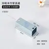 Conector en T de Tubo de Hierro Galvanizado Junta de Tubo Cuadrado para Escalera Accesorios Planos sin Soldadura Esquina en T Leede Zhuj