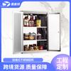 Estante de Almacenamiento Saimet de Acero Inoxidable 304 Montado en Pared, Gabinete Colgante de Pared, Gabinete de Almacenamiento Simple para Cocina del Hogar