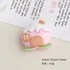 Desenho Animado DIY Acessórios de Resina Joias Fruta Casa Cola Creme Presilha de Cabelo Capinha de Celular Fivela de Sapato Chaveiro Pingente com