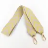 Nova Alça Larga Grossa de Ombro Único Transversal Alça Não Ajustável Colorida Bordada em Jacquard Acessórios para Bolsa Alça de Bolsa Feminina