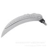 Cuchillo para hierba acuática, hoz para pesca, hoz de pesca, hoz de acero al manganeso, hoz de agua, hoz de acero al manganeso engrosada, agujero para hierba, cabeza de hoz