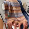 Bufanda de Otoño e Invierno Más Vendida para Mujer, Piel Sintética de Visón, Estilo Coreano, Unisex, No Irritante para la Piel, Calentador de Cuello Cálido, Versátil