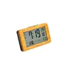 Relógio Eletrônico com Padrão de Bambu Mais Vendido na Amazon Calendário Perpétuo Retroiluminado Despertador Exibição de Umidade Interna Presentes de Mesa