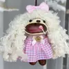 Colgante de Campanilla de Cáscara de Fruta Curativa Natural Muñeca de Cáscara de Fruta Indonesia Campanilla de Viento para Alivio del Estrés Manual Terapia de Sonido Personalizado