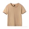 Nuevo al por mayor de verano camiseta de manga corta 200g camiseta publicitaria para niños se puede imprimir logotipo jardín de infantes color liso ropa de clase para niños