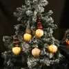Decoraciones Navideñas Colgantes para Árbol de Navidad Muñecas Tejidas Transfronterizas Muñecas Luminosas Sin Rostro Gnomos Tejidos Retro