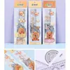 Conjunto de Réguas Capivara Papelaria Conjunto de Réguas Fofas para Meninos e Meninas Material Escolar Placa Triângulo Conjunto de Quatro Peças para Estudante Atacado