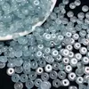 Cuentas de Ábaco Azul Hielo de Alta Calidad de 6 mm Cuentas Sueltas Venta al por Mayor Accesorios para Manualidades Pulsera Collar Cuentas Espaciadoras Joyería de Jade