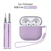Adequado para Capa Protetora AirPods 5ª Geração, Capa de Silicone para Fone de Ouvido Apple 4ª Geração, Capa Protetora Universal para AirPods 4