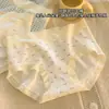 Calzones para Niña de Cintura Media con Bloques de Color Dulces y Lindos, Sin Costuras, Cómodos, Amigables con la Piel, Ajustados a la Cadera, Transpirables, Calzones con Refuerzo Antibacteriano 10A