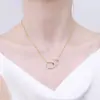 Colar geométrico Coreia do Sul feminino corrente de clavícula rede vermelha nicho ins design estilo frio simples versátil acessórios de alto padrão