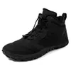 Botas de Nieve Gruesas de Forro Polar Transfronterizas de Invierno, Impermeables, Antideslizantes, Zapatos de Algodón Cálidos, Zapatos de Cinco Dedos, Zapatos de Caña Alta Resistentes al Desgaste para Senderismo