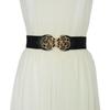 Estilo Coreano Nuevo Faja Pequeña para Mujer Moda Decorativa Banda Elástica Hebilla de Flor Faja de Cintura con Falda Abrigo en Stock
