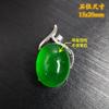 Una variedad de moda de lujo ligero Plata S925 Princesa usando colgante soporte vacío superficie de huevo corte de superficie se puede incrustar con diamante completo Súper Flash