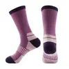 Calcetines Profesionales para Esquí con Suela de Toalla Engrosada, que Absorben la Humedad, Antideslizantes, Amortiguadores, Adecuados para Senderismo, Snowboard, Actividades al Aire Libre en la Nieve, para Hombres y Mujeres