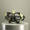 Nova Máscara de Mergulho Respirador Transfronteiriça Conjunto Totalmente Seco Anti-Embaçante Máscara de Snorkel Bocal Silicone Máscara de Mergulho