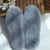 Palmilhas de Pelo de Coelho Sintético, Palmilhas Espessas e de Veludo, Palmilhas Quentes de Inverno para Homens e Mulheres, Palmilhas de Feltro de Algodão Desodorantes e Absorventes de Suor