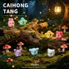 Transfronterizo Nuevo Producto Micro-Paisaje Halloween Color Sólido Bolas Pequeñas de Carbón Decoraciones DIY Accesorios para Colgar Mini Ornamentos en Miniatura