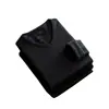 Otoño e Invierno Forrado de Felpa Engrosado Terciopelo Interior Camiseta de Manga Larga para Hombre Simple Trendy Camiseta Base Cuello en V Top Cálido