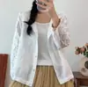 Ropa Nueva de Estilo Primavera y Verano con Protección Solar y Bordado, Cárdigan con Capucha Suelto para Mujer, Chaqueta Delgada Casual Suelta al por Mayor