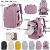 Mochila de Gran Capacidad que se Puede Llevar a Bordo, para Viajes de Negocios y Viajes Cortos, Bolsa de Almacenamiento Simple de Color Sólido, Mochila Resistente al Desgaste para Hombre, Bolsa para Computadora