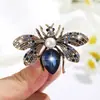 Moda Europea y Americana Nueva Serie de Broches con Incrustaciones de Diamantes de Animales e Insectos Pin de Corsage Elegante para Mujer Accesorios para Ropa de Abrigo