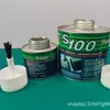 Multiespecificación con tapa de hierro para cepillo lata de hojalata Tanque de pegamento boca roscada Sellado de soldadura de PVC empaque tanque de hierro para pegamento