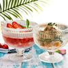Internet Rojo Vaso de Helado Girasol Vintage Creativo Tazón para Malteada Postre Vaso para Helado Vaso para Bebida Fría