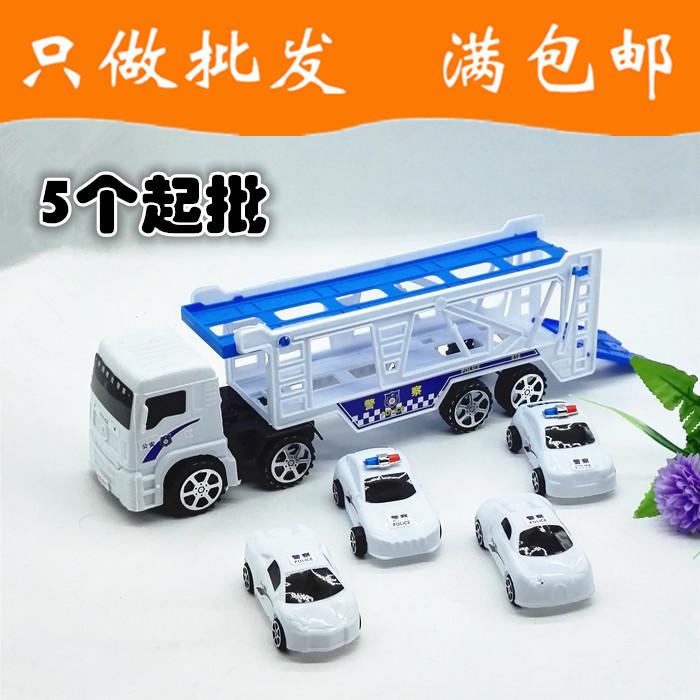 警车运输车3_副本