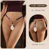 Ropa Interior Sexy para Mujer Tallas Grandes de Comercio Exterior, Tanga Atractiva, Perla Masajeadora Seductora, Estilo de Restricción 302